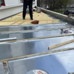 Toit terrasse en zinc Nanterre – Ent W Toiture